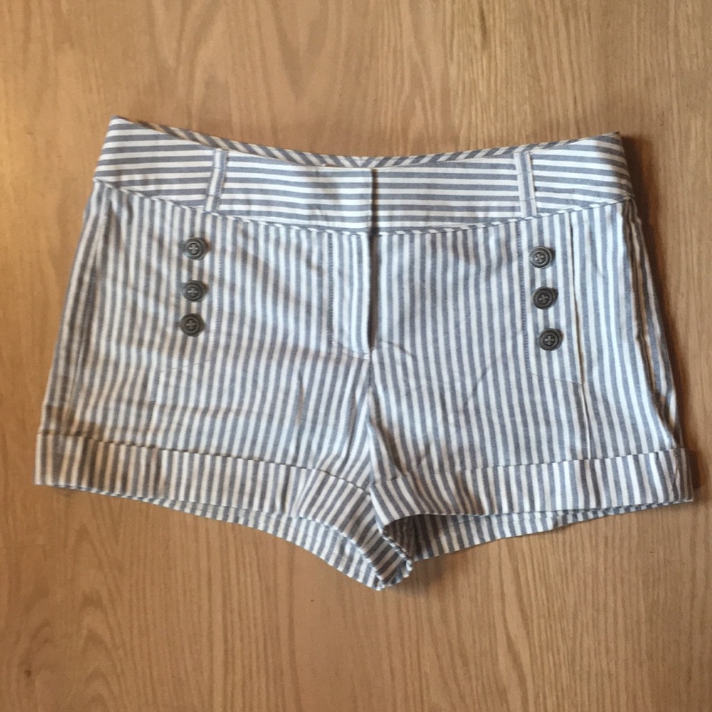 Forever 21 pinstriped shorts